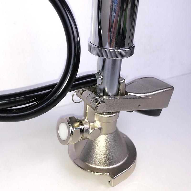 Portable Well Type Alcohol Dispenser Manual Air Pump Beer Pressurization Cylinder Alcohol Dispensing Tool