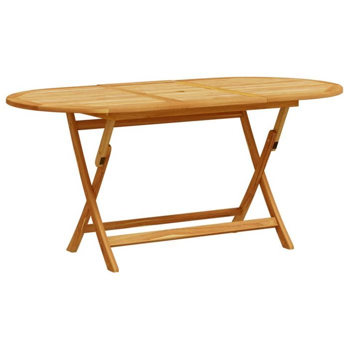 VidaXL 7pcs Garden Dining Set Solid Acacia Wood Textilene 3279298