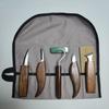 Walnut Wood Carving Knife Set – 8, 9, or 10 Pieces
