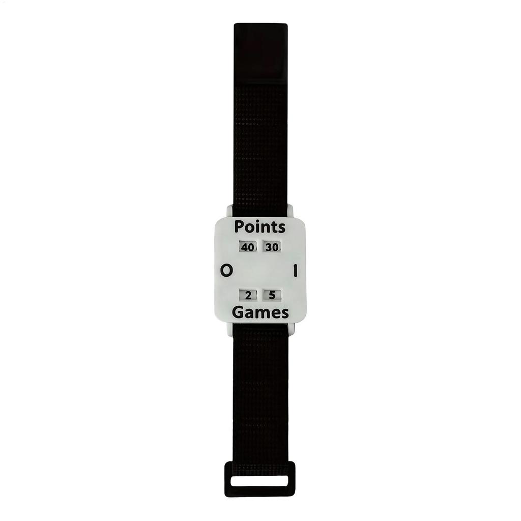 Tennis Score Keeper Wrist Band Big Screen Adjustable Counter Lightweight Wrist Score Keeper For Tennis Sports Training Accessory
