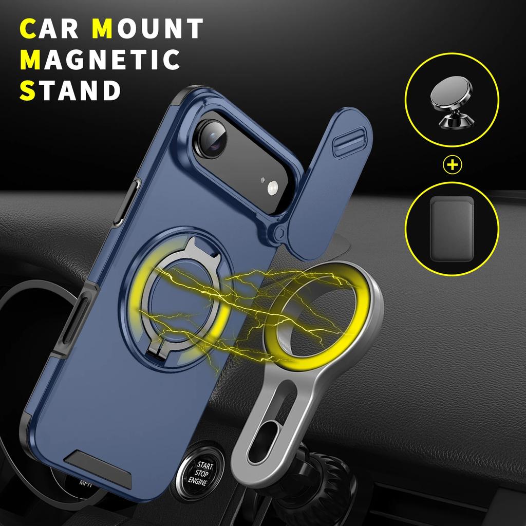 Case for Iphone Air 17 Pro Max 14 15 16 Plus 12 13 Iphone 17 Shockproof Coque Lens Protect Cover