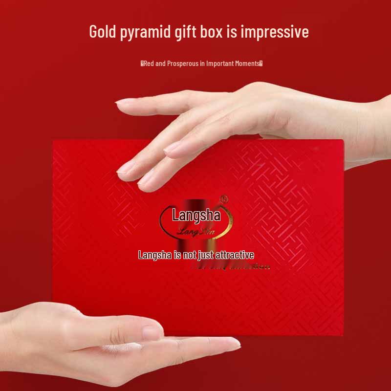 LANGSHA Kadın Şanslı Kırmızı Zodyak İç Giyim Seti