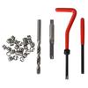 30 Pcs Coil Drill Tool Metric Thread Repair Insert Kit for Ideal for Restoring Damaged Threads Stripped Internal Threads