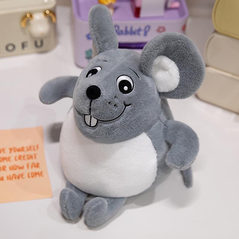 Cute Mouse Plush Doll Home Decoration Prop