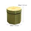 Folding Storage Ottoman Foot Rest Stool Toy Box Seat Chest for Bedroom Office
