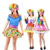Halloween Adult Clown Costumes for Men & Women - Circus & Festival Performance Outfits
