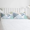 Blue Marine Coral Shels Starfish Soft Duvet Cover featuring Pilow Case Custom 3pcs Beding Set Comfortable Quilt Cover Double Bed Home Textile