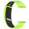 Dvoubarevný sportovní řemínek pro Apple Watch Ultra 3/2/1 49mm 41 42 45 44 46mm prodyšný silikonový pásek pro Iwatch řadu 11 10 9 8 7 SE