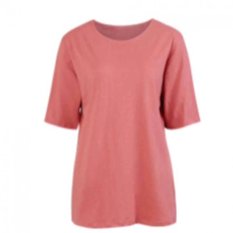 Shop   Women Simple Slim Plain Tee Teal Dai Wsh 0240