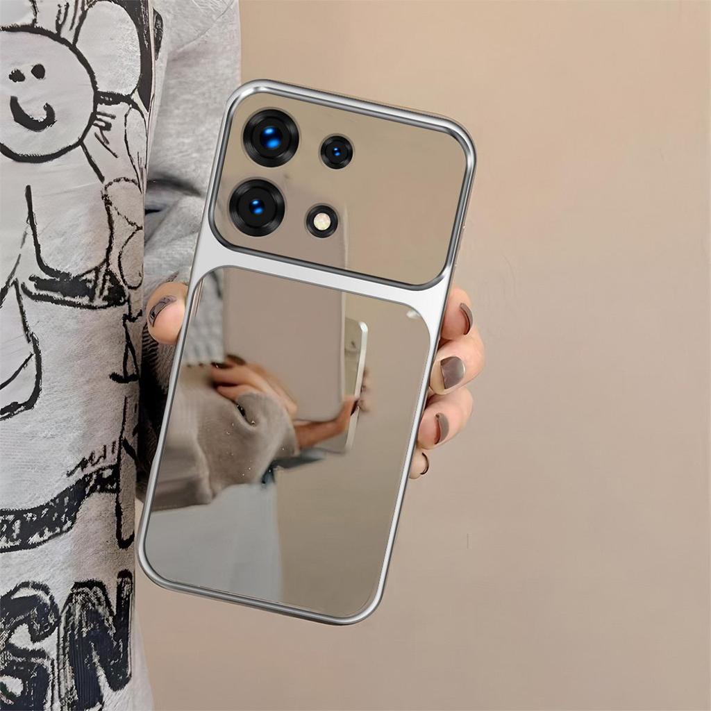Case for infinix NOTE 30 5G,30 4G Trending Big Window Cover Mirror Phone Casing