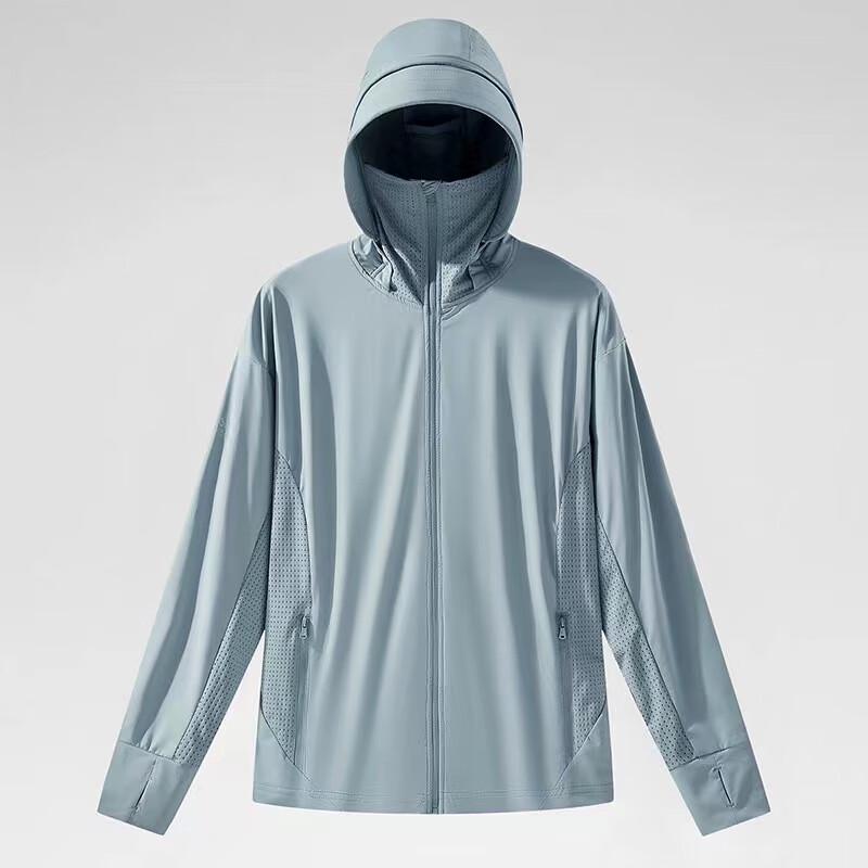 VEPEAL Camisa Respirável de Malha Unissex com Manga Longa para Proteção Solar VFS-076