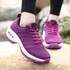 Spring New Style Of Flying Woven Thick Sole Lightweight And Versatile Lace-Up Dance Shoes Casual Shoes Comfortable And Anti-Slip