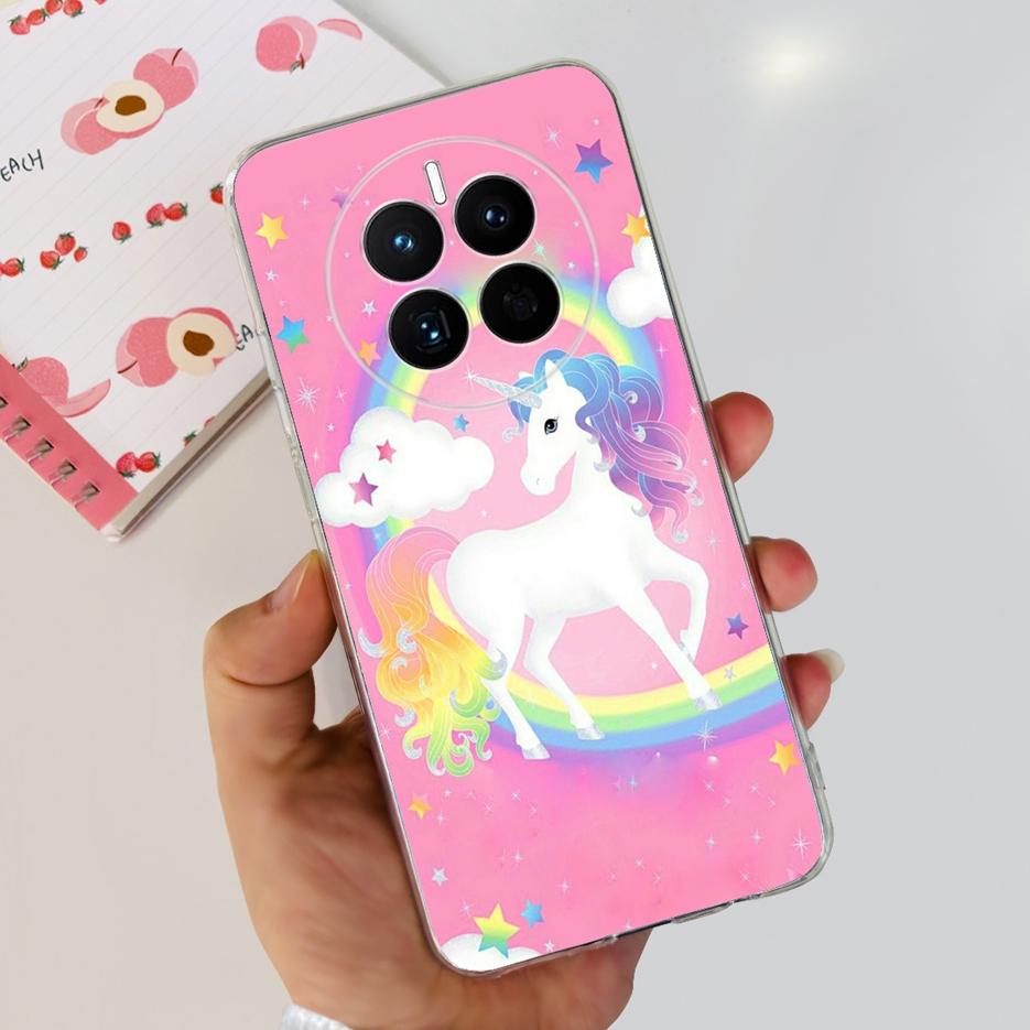 For Huawei Mate 50 Pro Case Stylish Butterfly Flowers Soft Slim Fundas Phone Case For Huawei Mate 50 Mate50 Pro Back Cover Coque