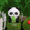 Cartoon Panda Healing Style Figurine: Children's Bedroom or Living Room Ornament, Perfect Birthday Gift