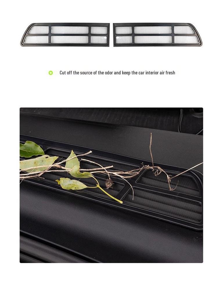 Tesla Model Y AC Intake Insect Screen Protection