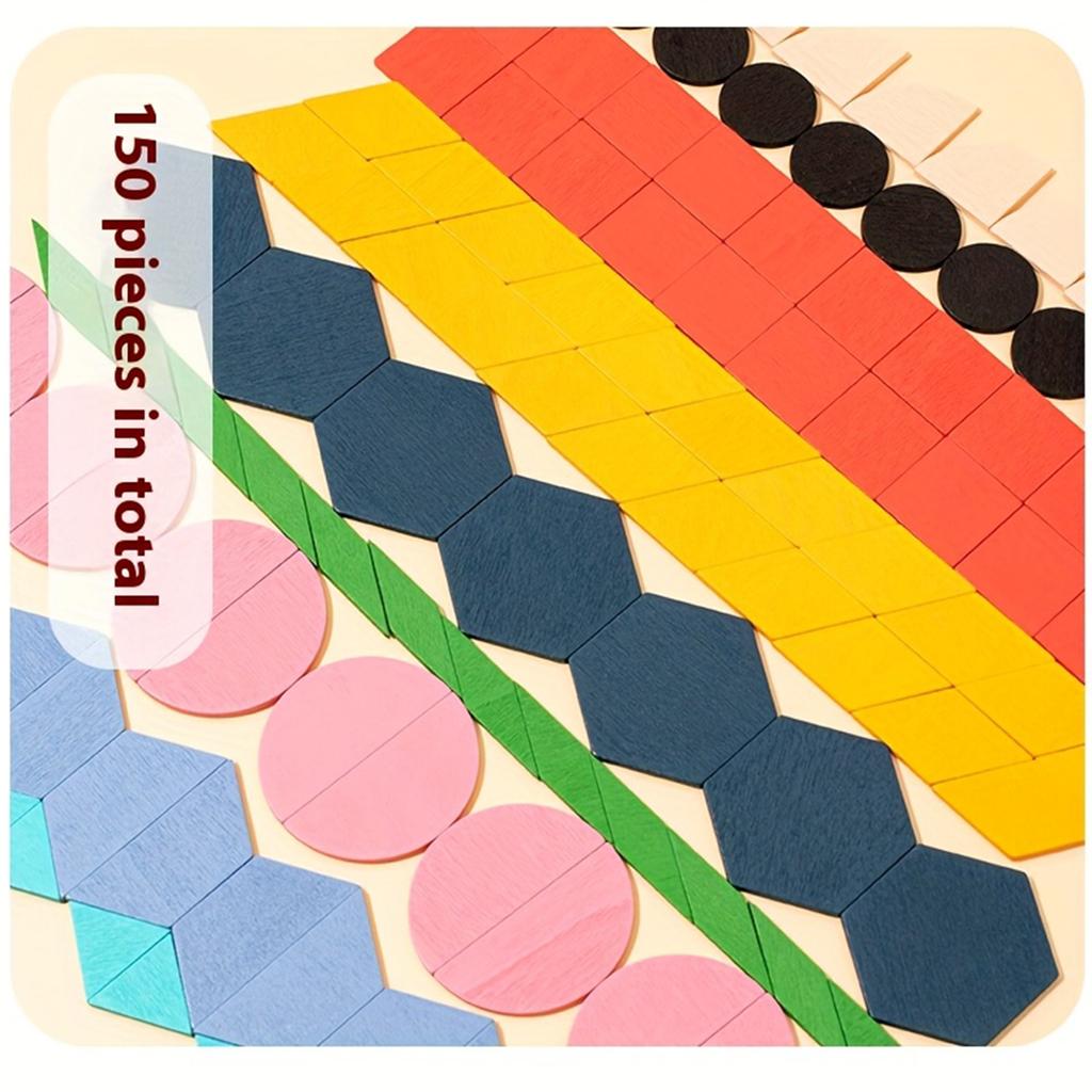Wooden Tangram Puzzle Toys, Geometric Shape Toys, Parent Child Interactive Educational Toys, Holiday Gifts And Birthday Gifts.