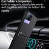 Matte Leather Soft Phone Case For Vivo V25 V21E V20 Pro SE Y20 Y30 Y50 Y70 Y31 Y51 Y52S Y35 Y73 Y73S Armor Shockproof Car Holder TPU Back Cover Shell