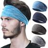 New Sports Headbands Women Absorbing Sweat Headwrap Yoga Elastic Hair Bands Solid Color Sports Hairband Hair Accessories
