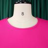 Summer Women's Dress Plus Size Round Neck Temperament Bubble Sleeve Waisted Big Swing Dress A-line Dresses