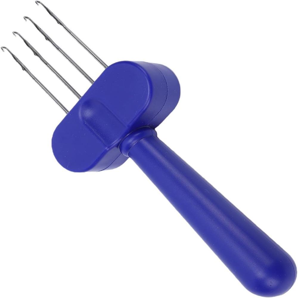 Manual Operation Latch Hook Tool ABS Knitting Edging Tool Practical Cord Knitting Tool Home