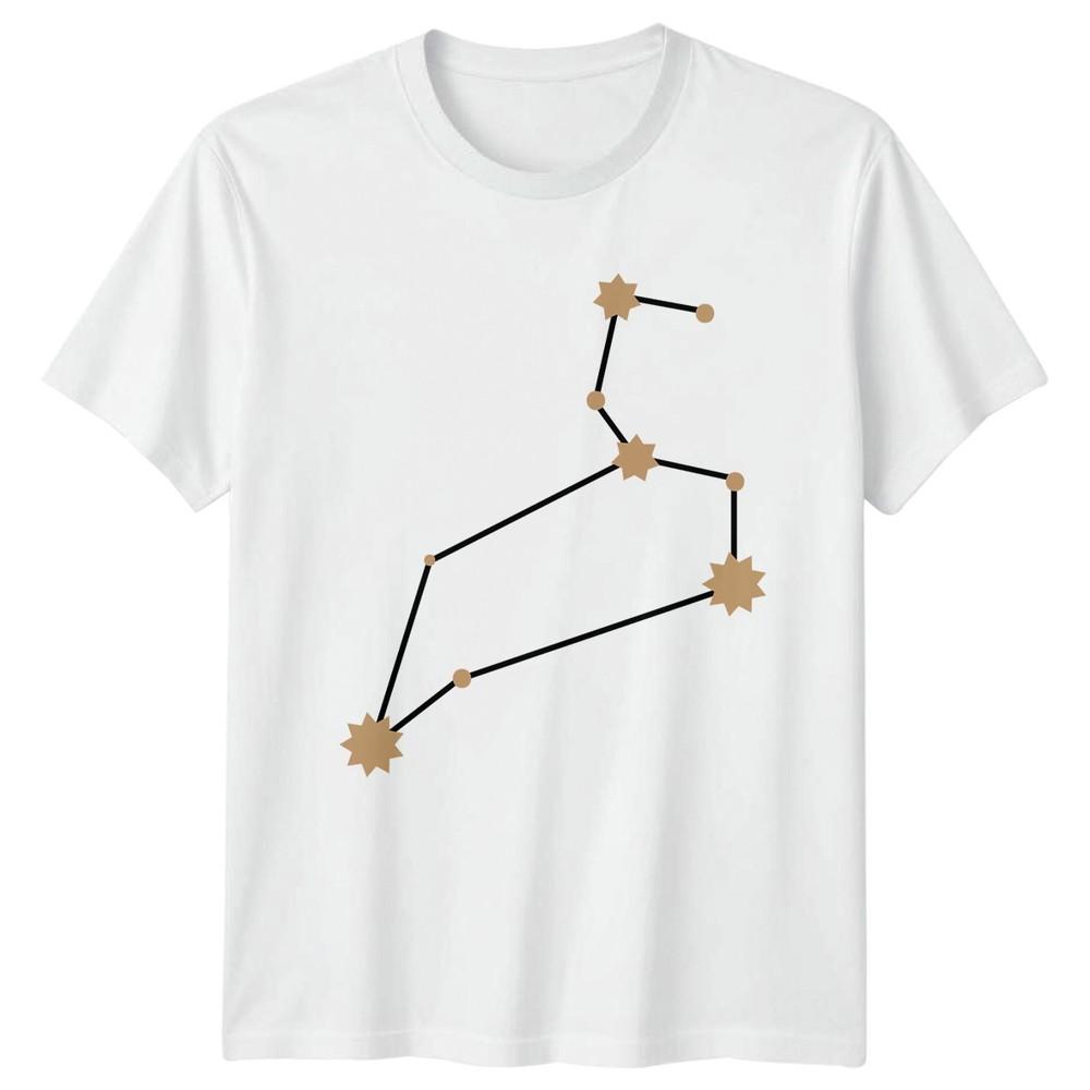 Leo Zodiac Constellation Star Sign TShirt Star Sign Astrology S