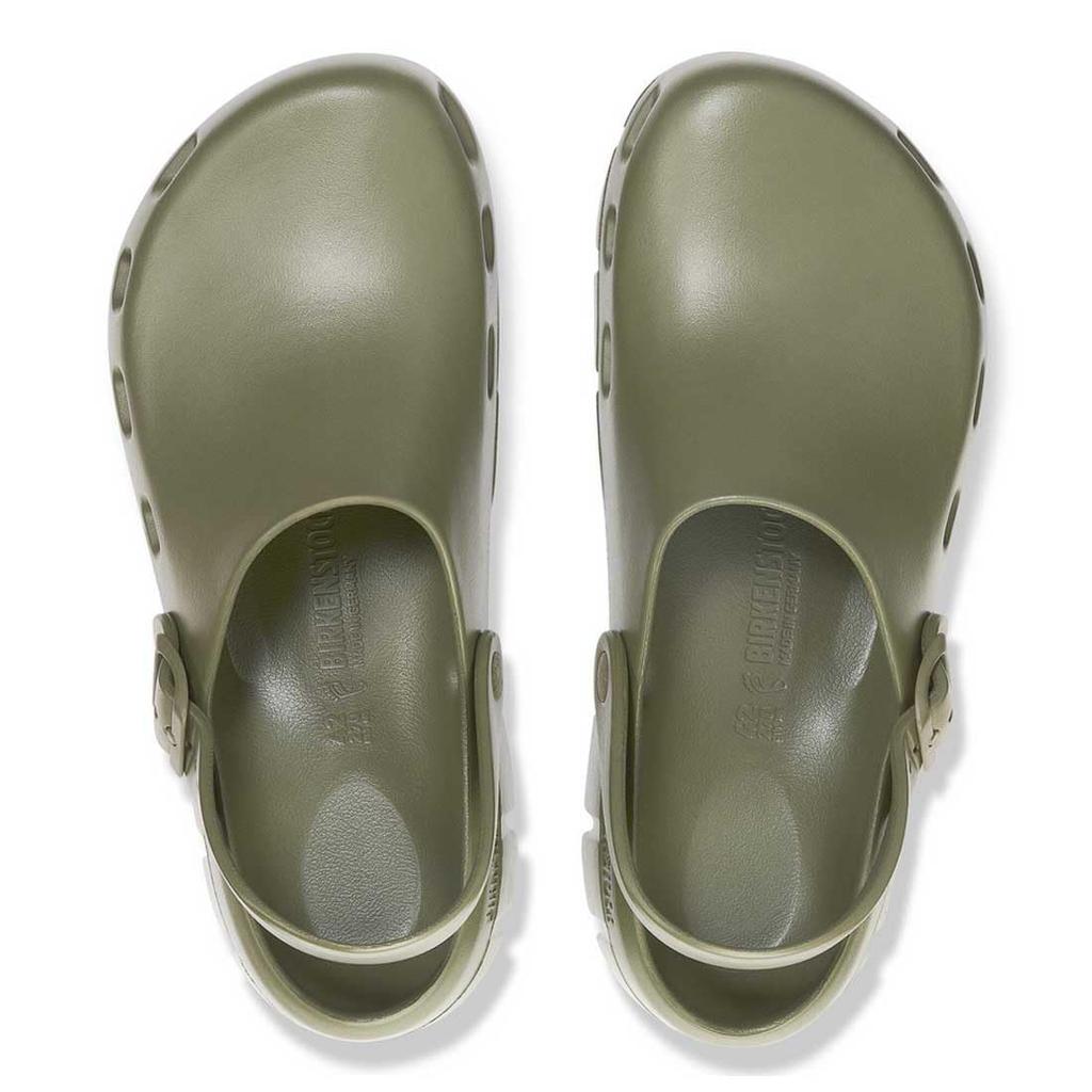 Birkenstock Birki Flow Regular Sandał Rozmiar EU 43 Chodak, Komfort, Lekki, Khaki, Unisex, 1028741, Khaki, (28,0 cm)