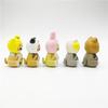 Pvc Mini Unique Animal Figures Featuring Adorable Cats In Bee And Bunny Costumes For Kids