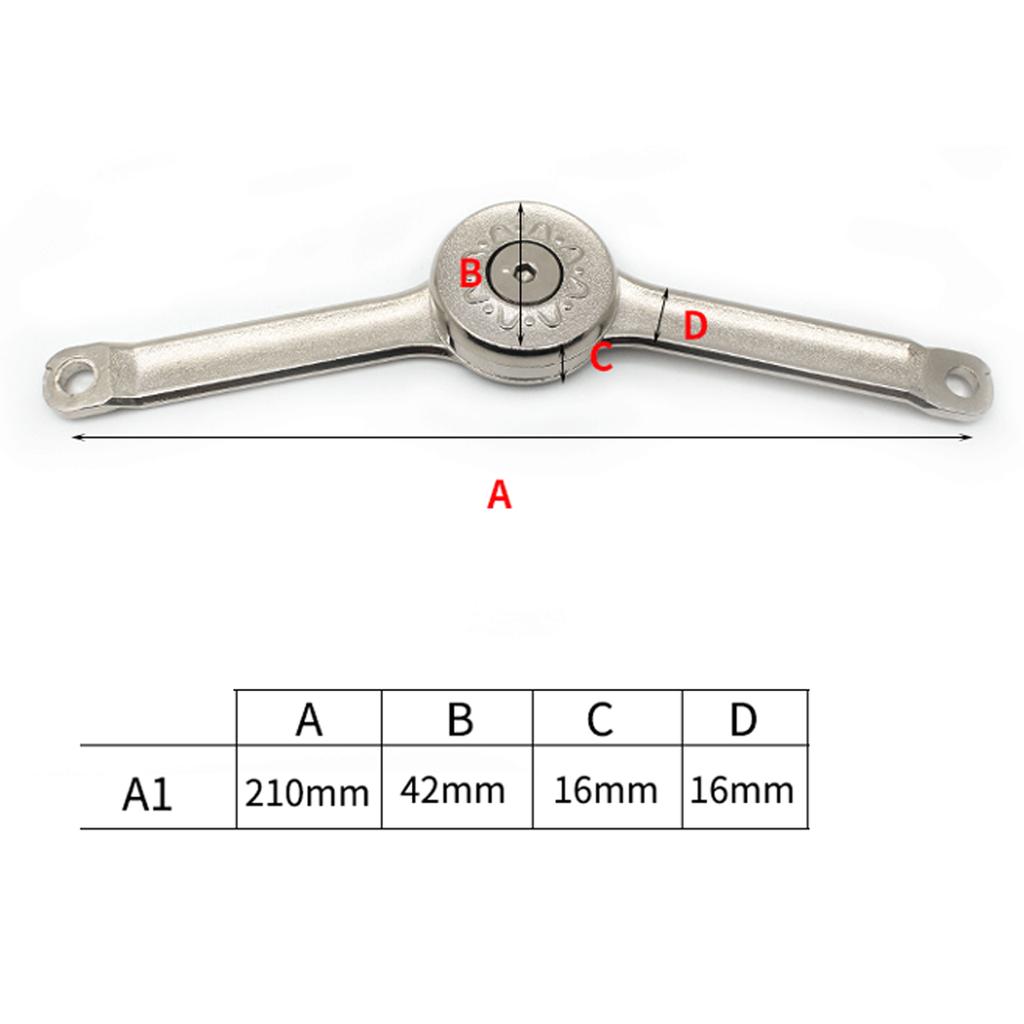 2x Soft Close Lid Support Hardware for Storage Bench & Toy Box Lids