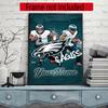 Philadelphia Eagles Personalized Name Diamond Paintings Mosaic Wall Round Diamond Art Painting Kits Embroidery Crystal Accessories Frameless