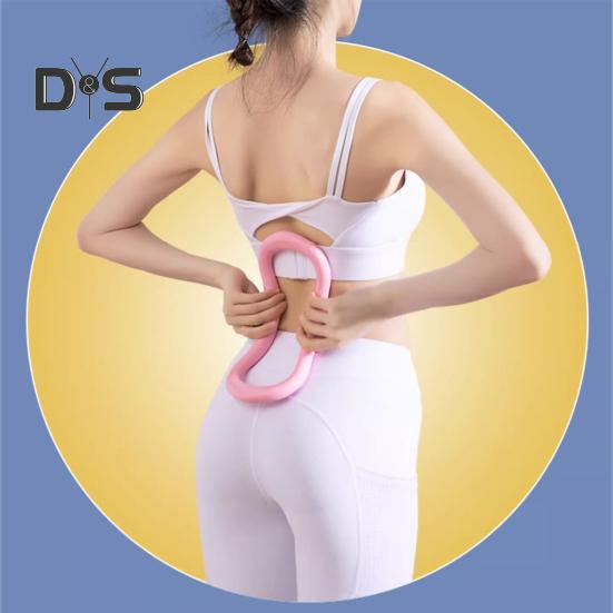 Leg Calf Yoga Ring Body Stretching Yoga Pilates Training Fitness Circle Muscles Massage Exercise Circle Home Gym Workout Equipment