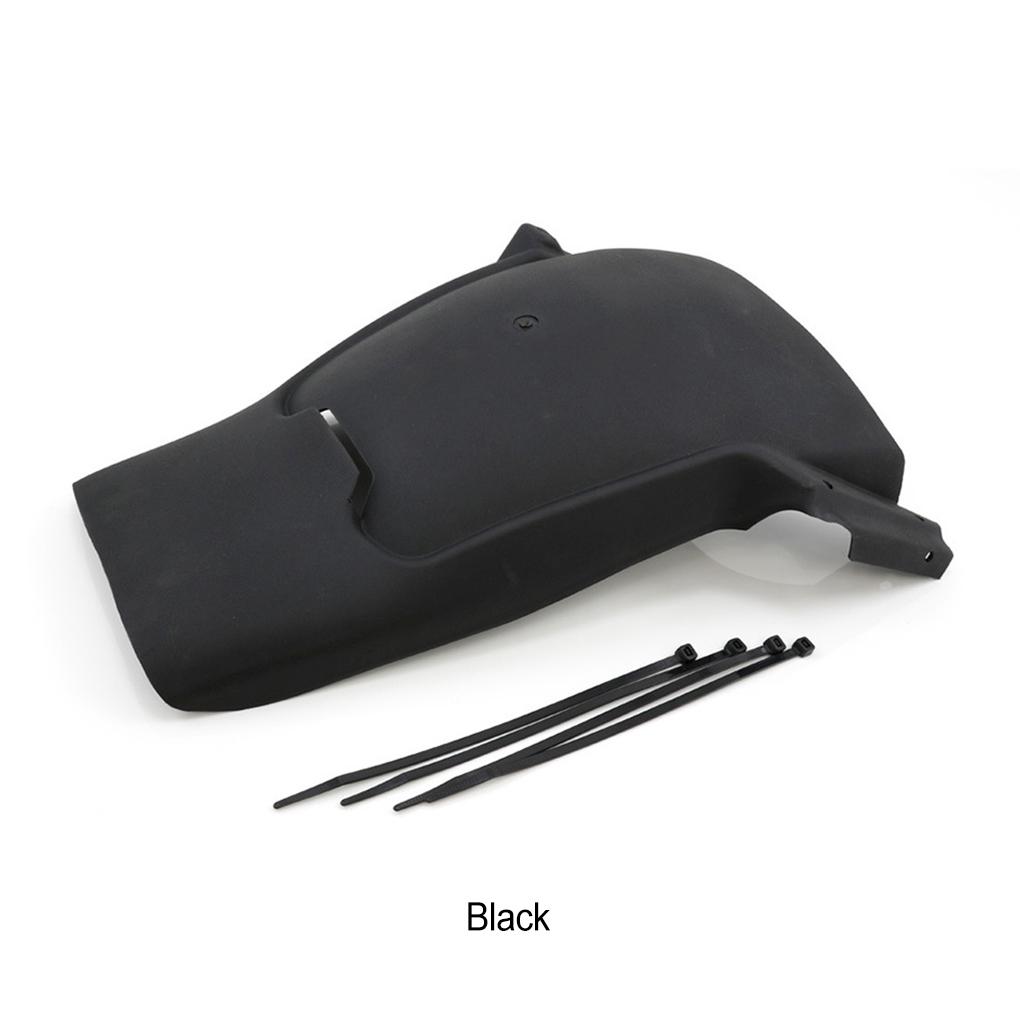 Black Motorcycle Rear Fender Extender Premium For Effective Protection Extender Splashing Mud Guard