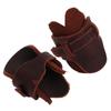 Bow Arrow Thumb Guard Recurve Traditional Bow Finger Tip Protector Archery Thumb Ring Tap Dark Brown
