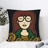 Darias Cool Anime Square Pillow Cases  Cushion Covers Awesome Zipper Decorative Pillowcover for Bed 45x45cm