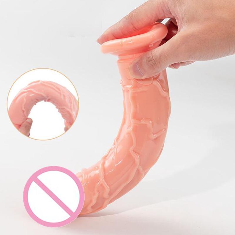 Realistic Dildo Skin Feeling Sex Toys For Women Big Penis With Suction Cup Female Masturbator Anal Sex Product