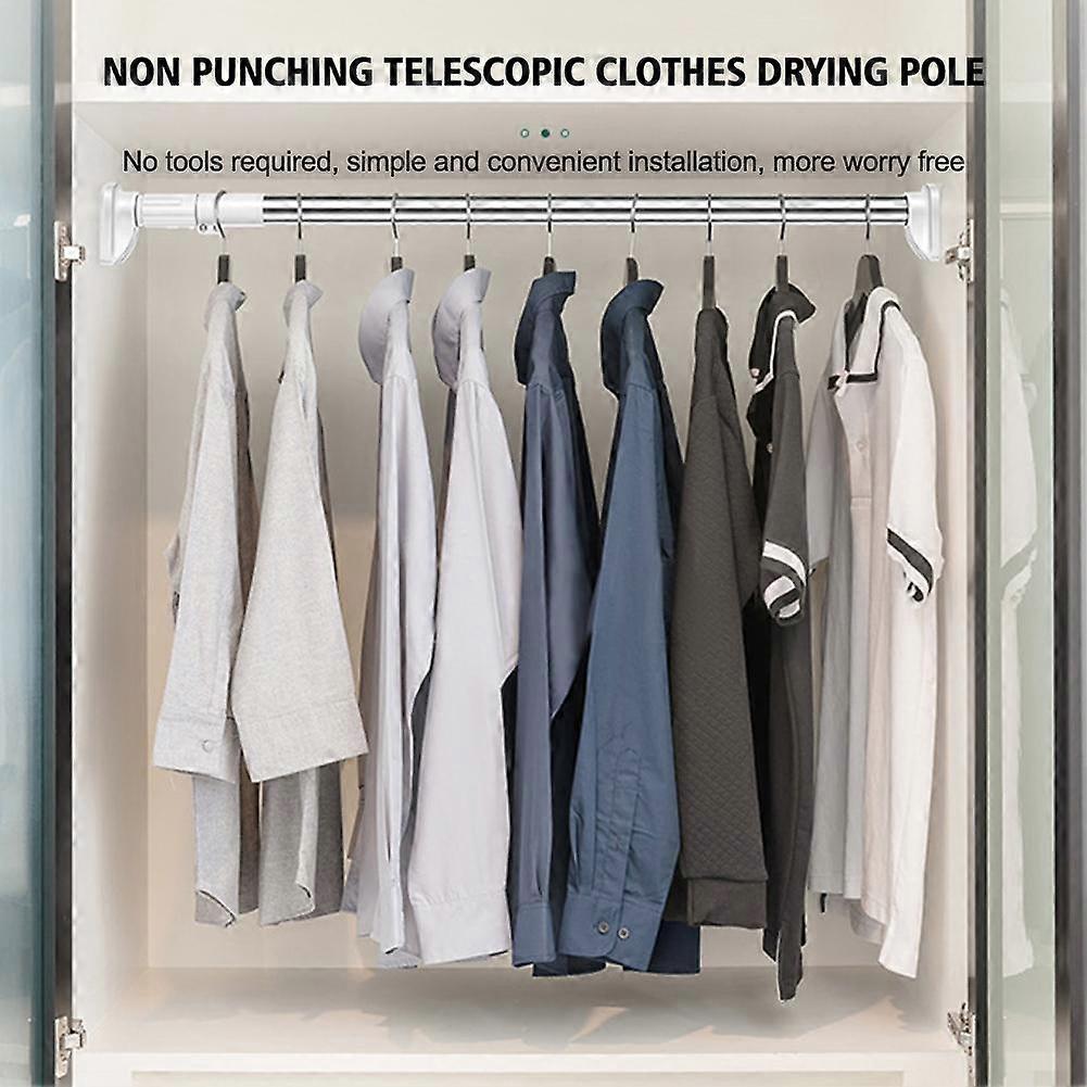 Non Punching Telescopic Rod Multifunctional Shower Curtain Rod Mini Rod
