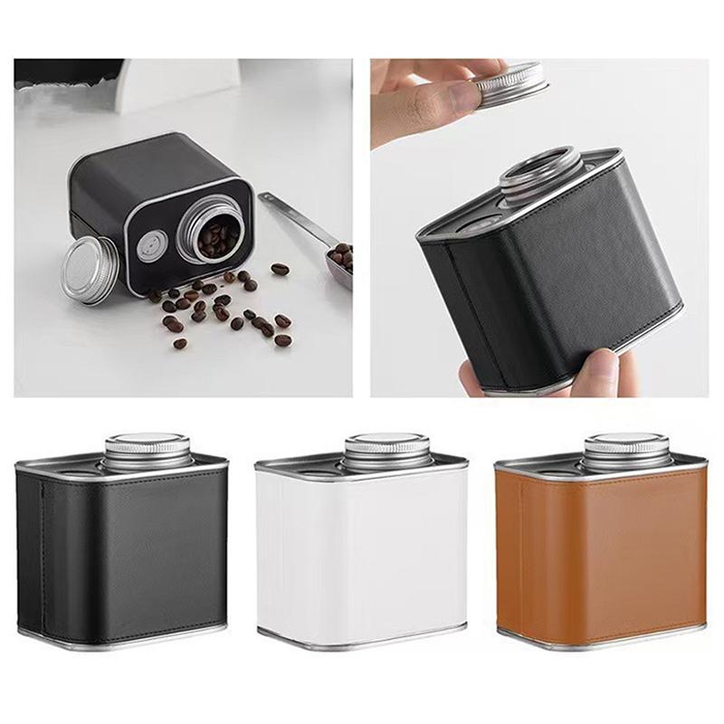 Versiegelter Kaffeebohnen-Aufbewahrungsbehälter mit Deckel, Outdoor-Camping-Kaffeebohnen-Aufbewahrungsbehälter, Feuchtigkeitsgeschützter und Frische-Erhaltender Behälter