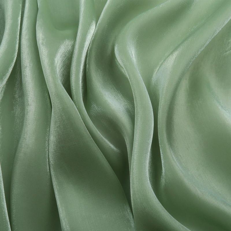 Silk Smooth Bright Liquid Satin Organza Fabric Antique Brocade Organza Yarn Wedding Hanfu Dress DIY Sewing Skirt Fabric