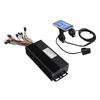 Controller a Onda Sinusoidale a 3 Modalità 40A 36V 48V 52V con Display LCD M5 Kit Controller Motore per Bicicletta da Montagna