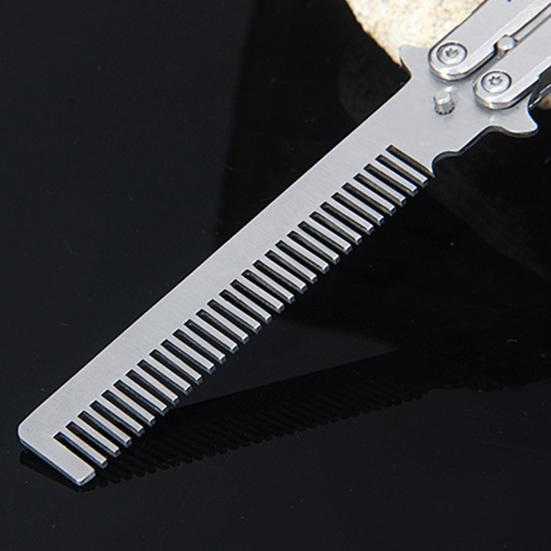 Portable Butterfly Comb Good Weight Balance Rotate Smoothly Long Service Life Butterfly Training Comb for Beginner