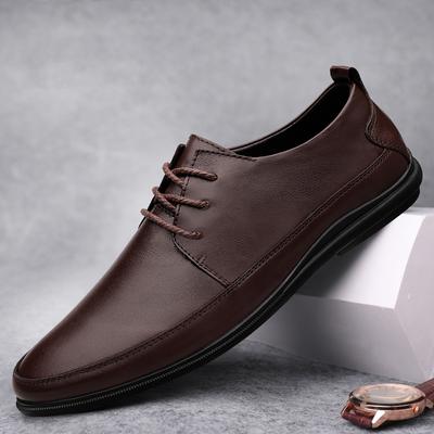 Klassische Herren Echtleder Schuhe Neuer Trend Allround Kleiderschuhe Herren Atmungsaktive Freizeitschuhe Weiche Business Echtlederschuhe