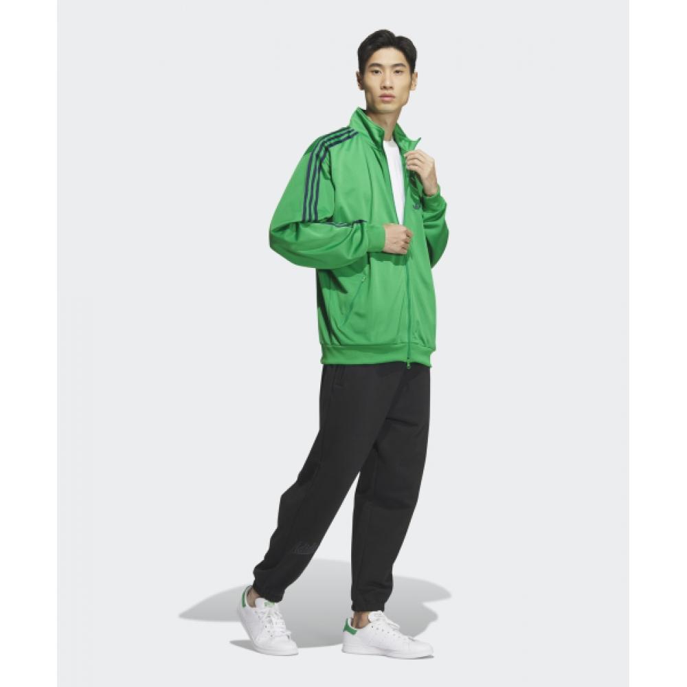 Adidas Bb Track Top   Green  Indigo Iz4924