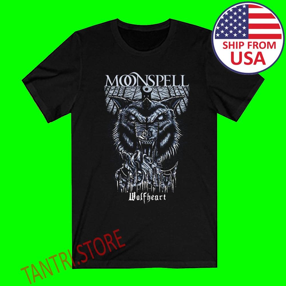 Moonspell Wolfheart Men s Black Size S to 3XL M