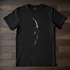 Minimalist Skull T Shirt Gothic Silhouette Dark Art Vintage Washed Fashion Breathable Graphic Casual Homme Versatile Soft