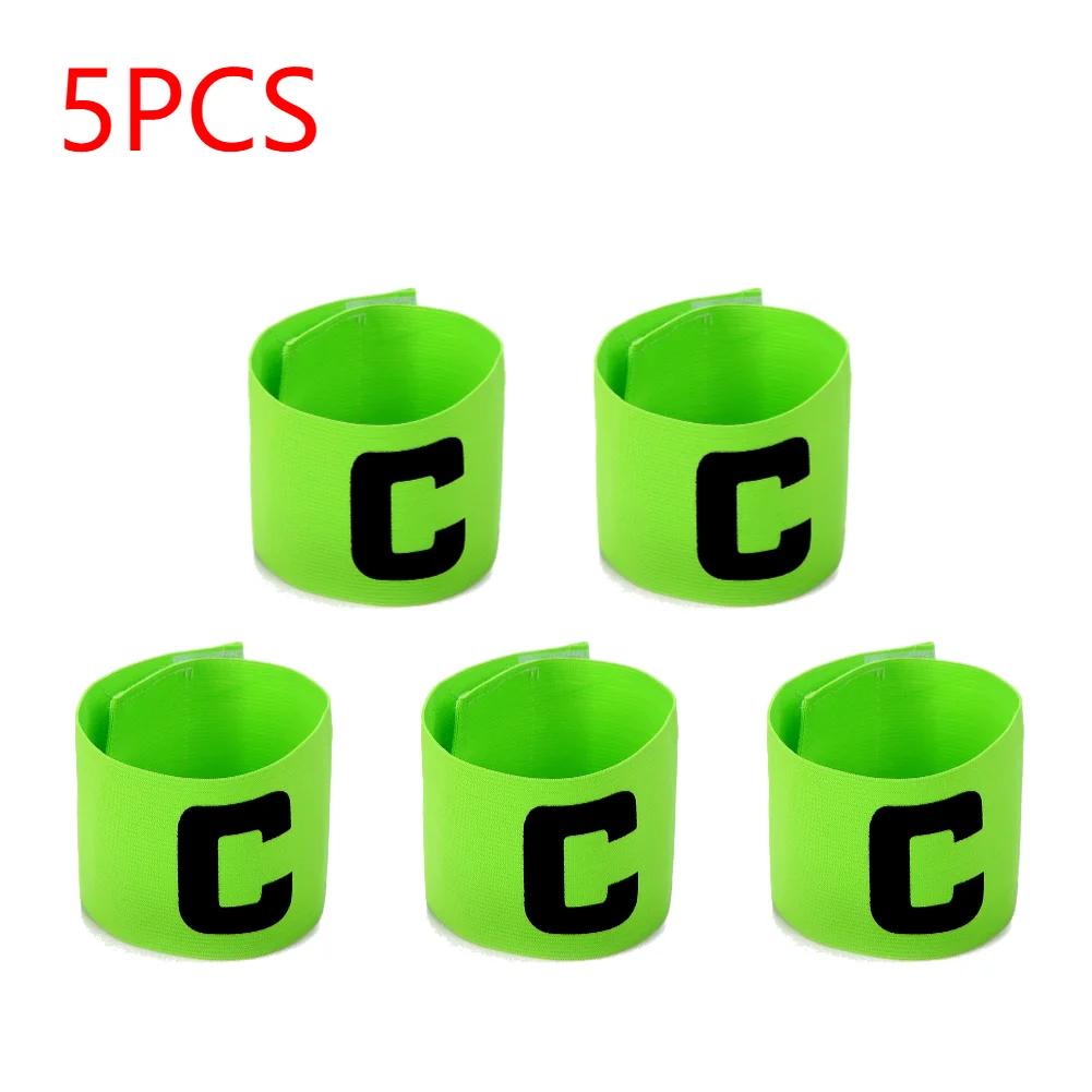 Football Armband Captain Soccer Bracelet Non-slip Soccer Ball Leader Soccer Armband Adjustable Bright Color Football Accessories