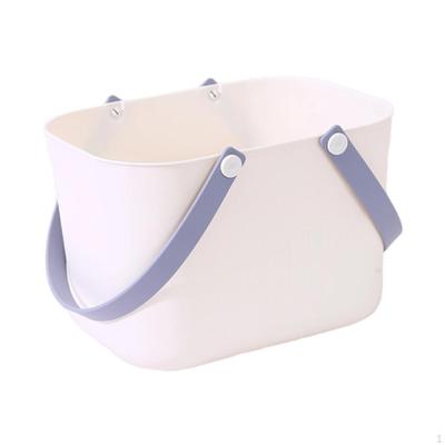 Bath Tote with Quick Drain Feature, Storage Solution for College Pantry