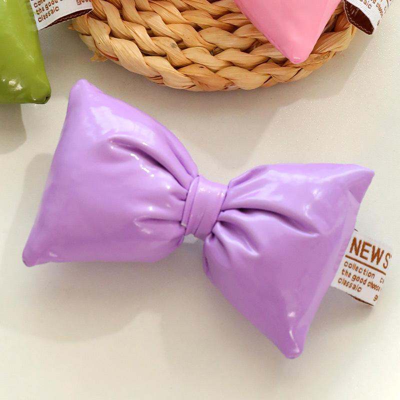 Sweet Cute Colorful Bow Accessories  Elegant Big Bow Charms Minimalist All-Match Vintage Bow Diy Decorations Gifts