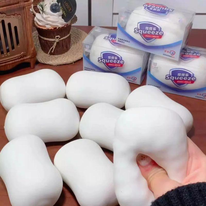 Asmr Crunchy Soap Ball Squishy Stress Ball Filled Soft Squeeze Fidget Toy Anti-Stress Anxiety Relief Hand Decompression Toys!!!