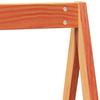 Bunk Bed with Canopy Wax Brown 90x190 Cm Solid Pine Wood