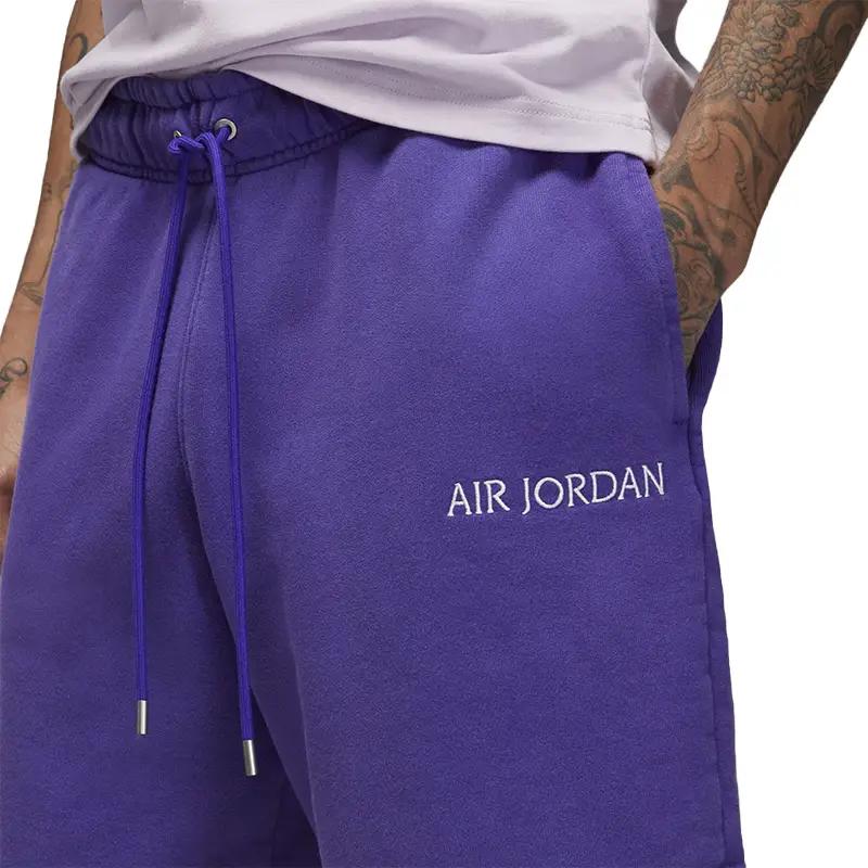 Jordan X Wordmark Co-Branded Solid Letter Logo Print Casual Shorts Men Bottoms Purple DV6468-514