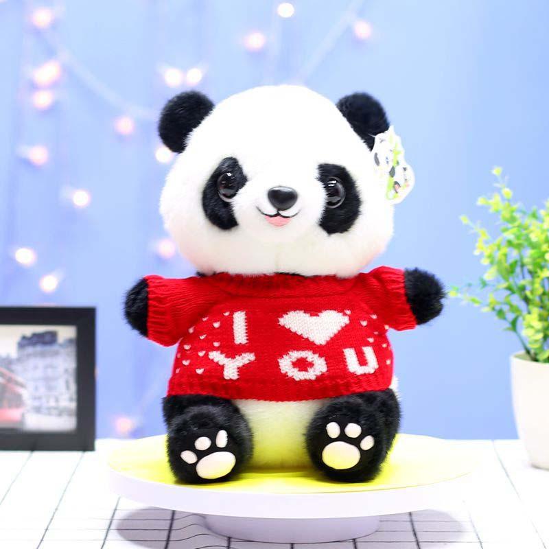 Cute National Treasure Panda Doll Plush Toy Grab Machine Doll Children's Holiday Gift